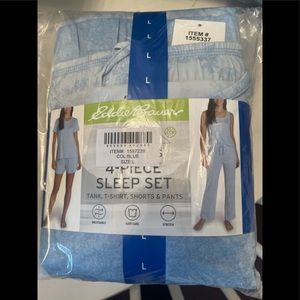 Eddie Bauer 4 pc pajama set